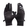 Reflective plus velvet warm gloves