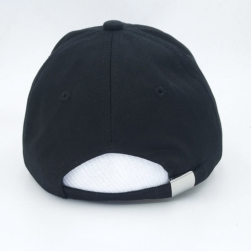 Curved eaves baseball cap track hat