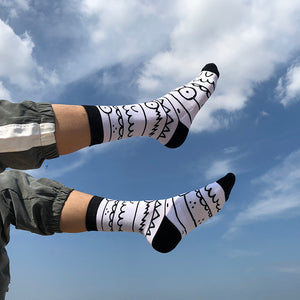 Men and women tube socks