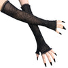 Spider web gloves halloween decoration