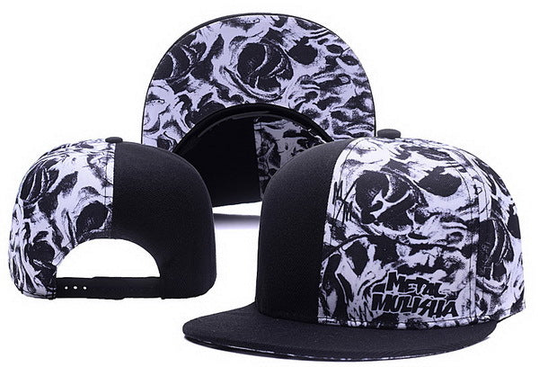 Metal men and women hip-hop hat