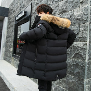 Plus size thick coat down padded coat