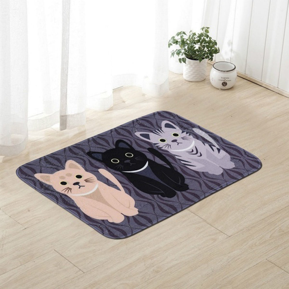 Cartoon bathroom carpet