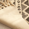 Woven household tassel carpet