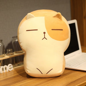 Cartoon toast cat plush toy