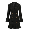 Blazer sleeve dress