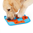 Dog sniffing toy square sound training device