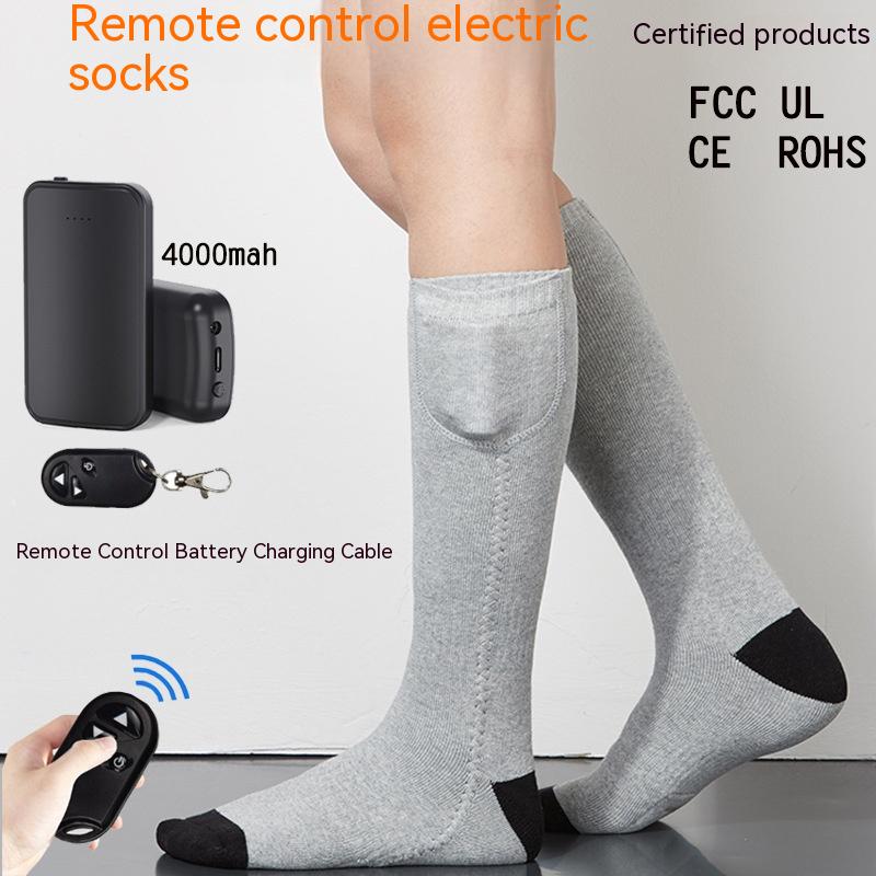 Remote Control Smart Heating Socks For Men And Women