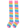 Rainbow Striped Stockings