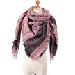 Cashmere triangle scarf