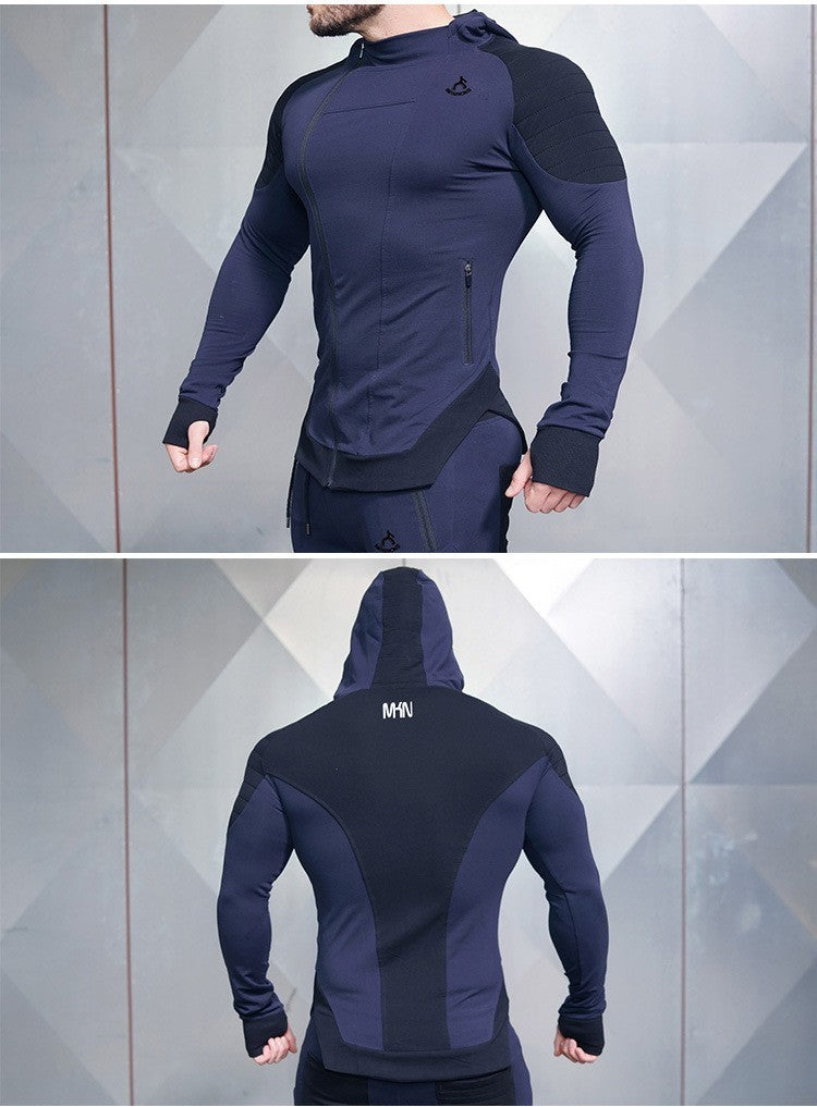 Muscle Autumn And Winter Tight Workout Clothes Slim Fit