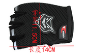 Mesh Bike Half Finger Gloves AliExpress Fox Head Riding Gloves