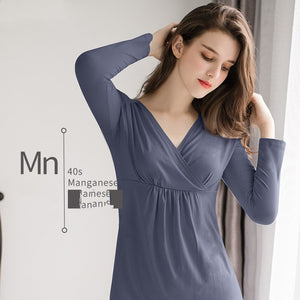 Single piece of autumn clothing for pregnant women