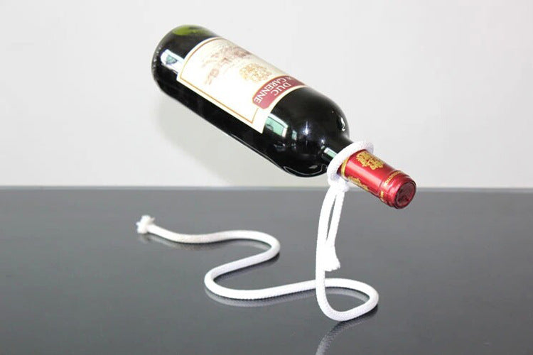 Floating Wine Holder Wine Rack Bracket Wine Stand Shelf Table Decor Display Gift