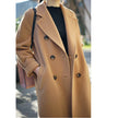 Women's mid-length woolen woolen coat