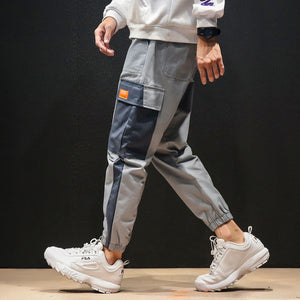 Casual pants men loose tooling harem pants