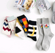 British wind socks personality couple socks men and women cotton stockings