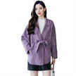 Woolen cape coat