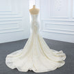 The Wedding Dress Wears Two Fishtail Tail Tube Tops, The Temperament Is Thin And Dreamy