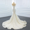 The Wedding Dress Wears Two Fishtail Tail Tube Tops, The Temperament Is Thin And Dreamy