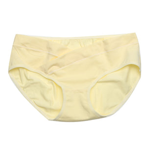 Soft Cotton Belly Support Panties for Pregnant Women Maternity Underwear Breathable V-Shaped Low Waist Panty