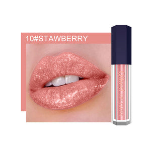 Fancy Pearlescent Diamond Non-stick Lip Glaze