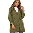 Jacket Solid Flowers Coats Big For women Trench Coat Puffy