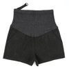 Pregnant women shorts, tide mom, woolen stomach lift pants