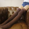 Lace stockings and cotton stockings