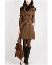 Winter Coat Women Long Cashmere Overcoats Woman Wo