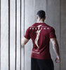 Round neck fitness sports T-shirt