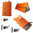 PE Aluminum Film Thermal Insulation Windproof And Cold Resistant Emergency Sleeping Bag