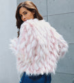 Fashion fur coat female autumn and winter new warm personality jacket coat female autumn and winter new