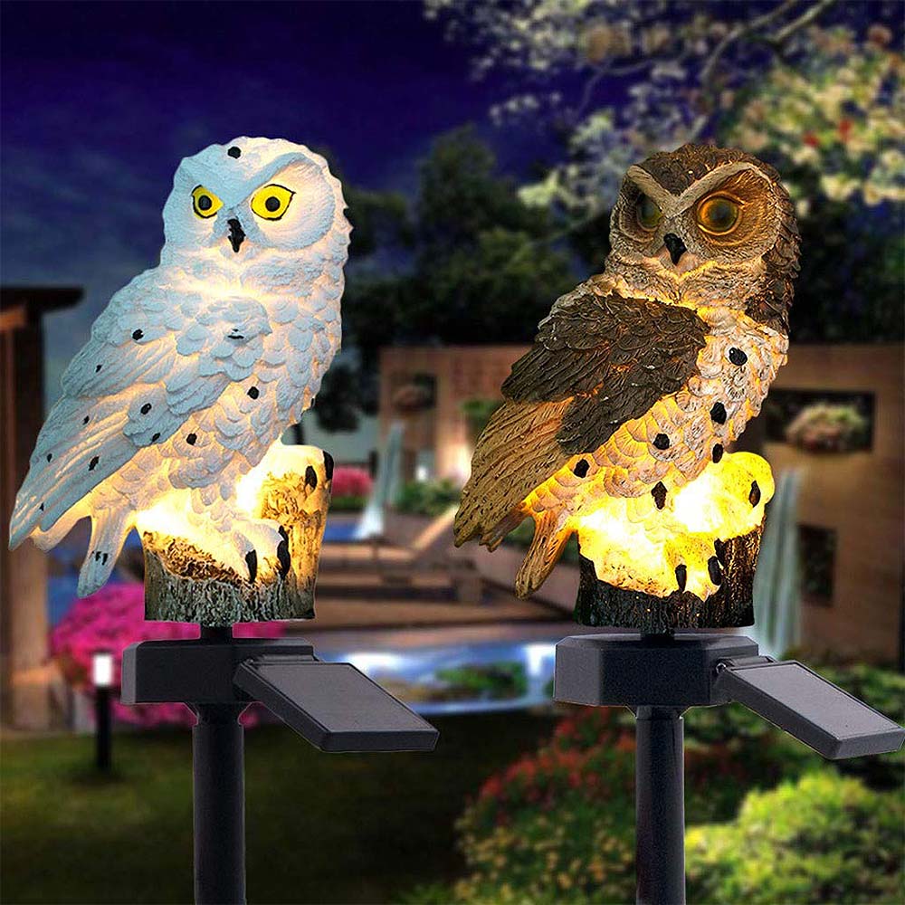 Hot Sell Owl Solar Light With Solar LED Outdoors Solar Light Solar Lamp Solar Garden Light