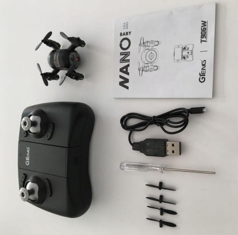 GT-T906W mini aerial camera air pressure fixed high speed mobile phone wifi real-time transmission drone