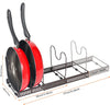 Multifunctional Telescopic Pot Rack Desktop Kitchen Storage