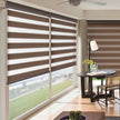 Soft Gauze Curtain Semi-Shading Rolling Curtain Roll-Up Curtain Electric Zebra Curtain