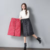 Down cotton skirt