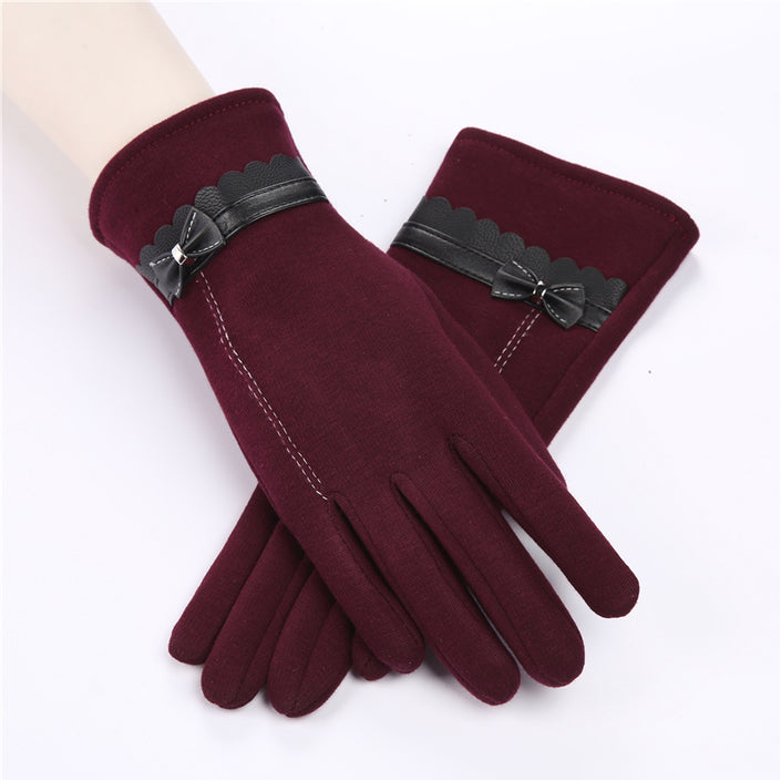 Women's cycling warm gloves