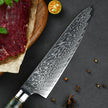 Leather Steel Chef's Household Kitchen Knife