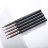 Double automatic eyebrow pencil with eyebrow brush