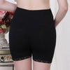 Pregnant women stomach lift shorts anti-light three-point lace safety pants adjustable leggings