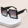 Retro Square Sunglasses Female