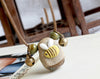 Ethnic Style Ceramic Bell Clavicle Chain