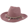 Shell tassel sun hat