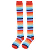 Rainbow Striped Stockings