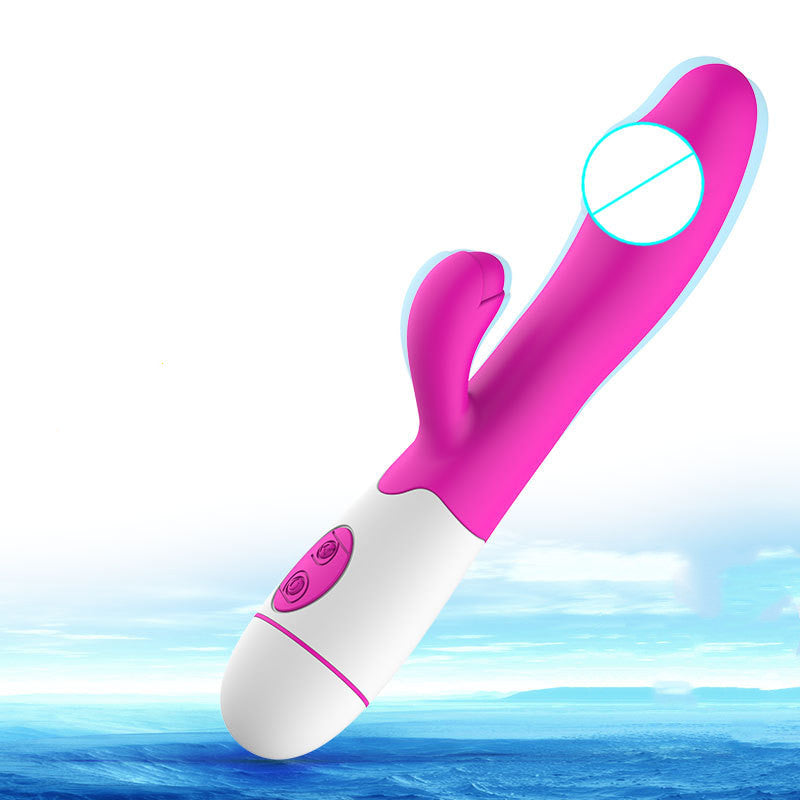 Silicone massage stick