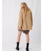 New Wool Camel Loose and Thin Wild Mid-Length Woolen Coat