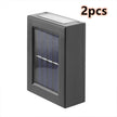 Solar Night Light Outdoor Decorative Garden Wall Lamp