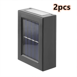 Solar Night Light Outdoor Decorative Garden Wall Lamp